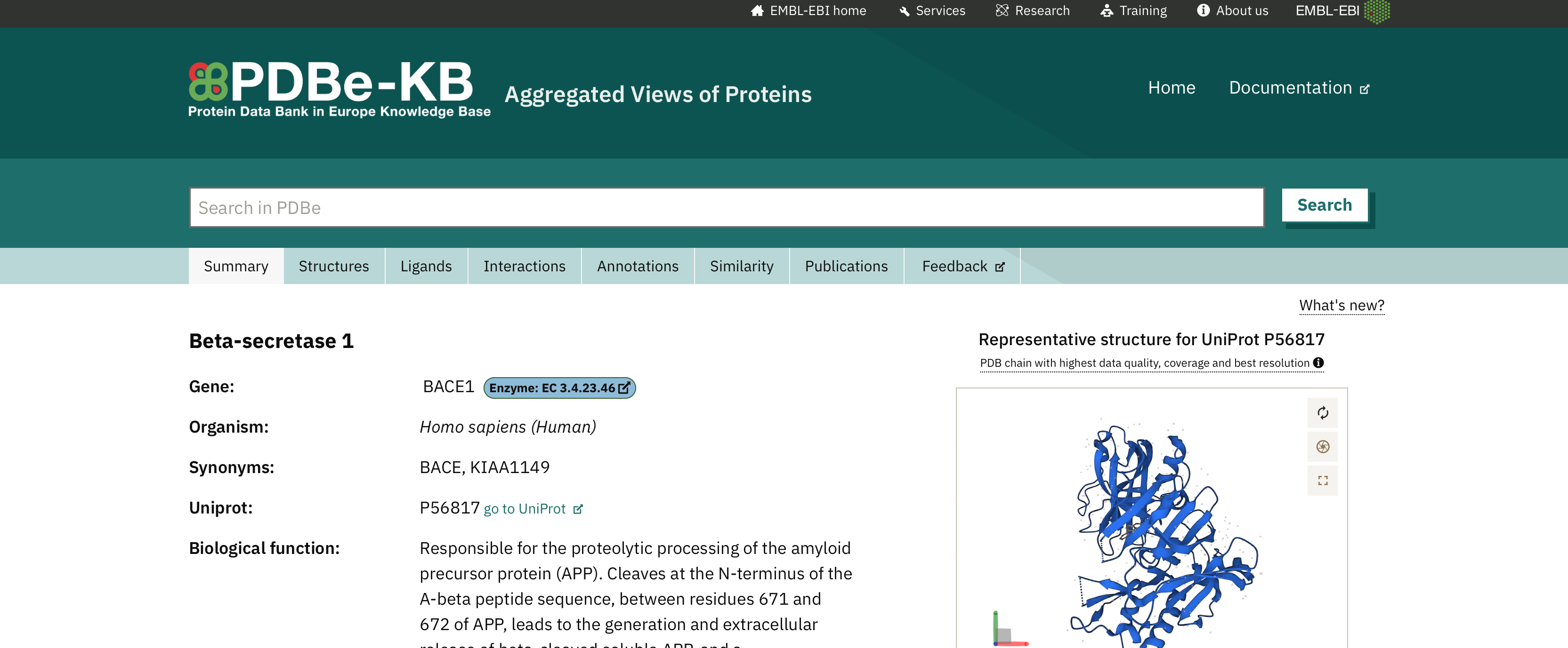 proteindatabase